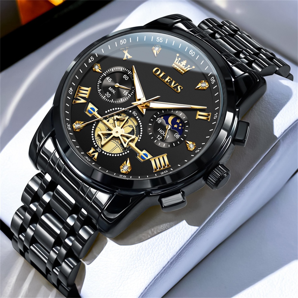 Luxury Watch Magazine - OLEVS Yepyeni Lüks Kronograf Saatler erkek