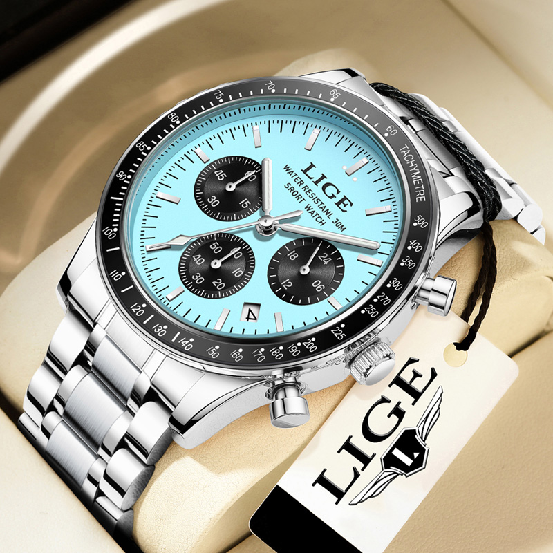 Luxury Watch Maker - LIGE Üst Marka Lüks Yeni Erkek