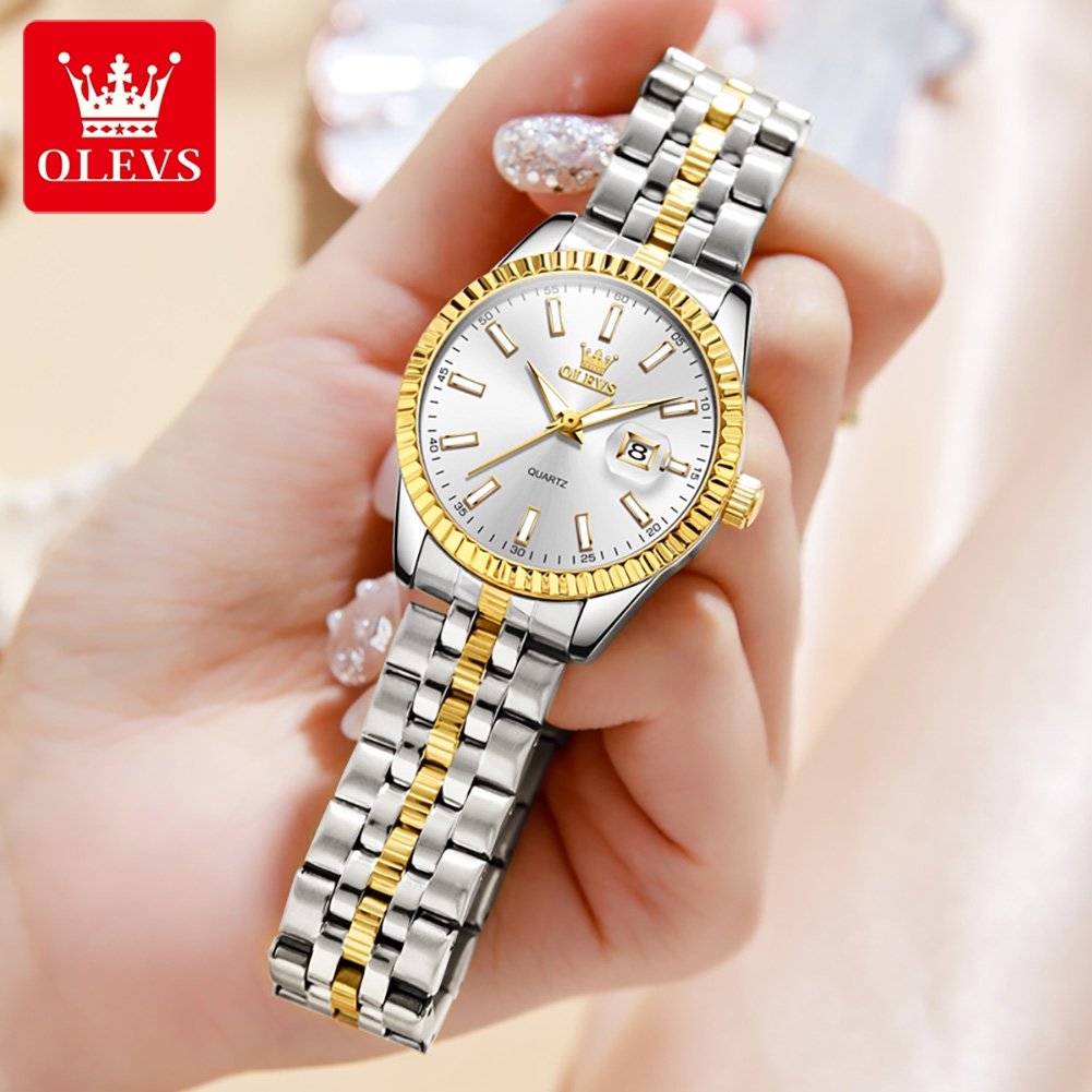 OLEVS 5593 Üst Kadın Izle Pasl - Luxury Watch Top 10 incelemesi ve fiyatı