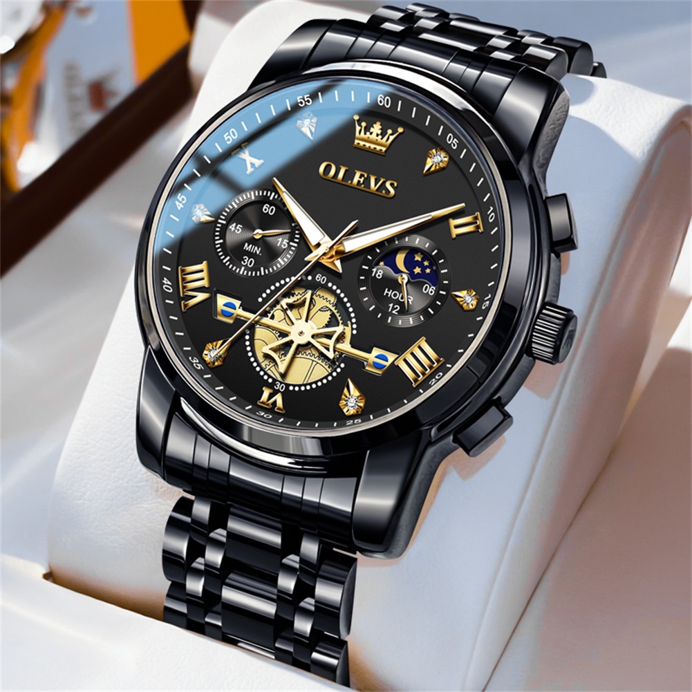 OLEVS Yepyeni Lüks Kronograf S - Luxury Watch Magazine incelemesi ve fiyatı