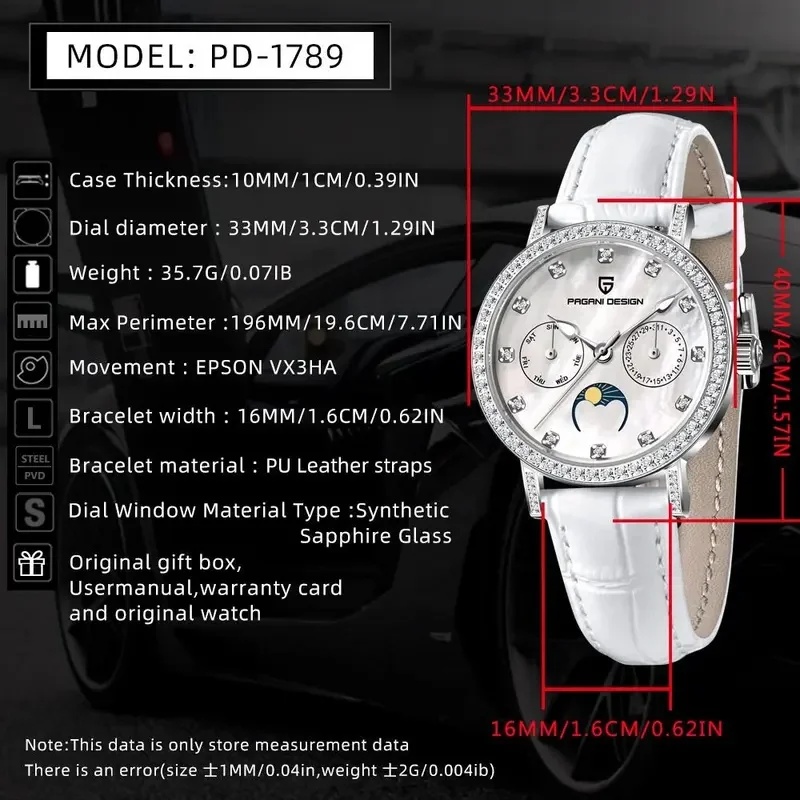 PAGANI DESIGN PD1789, Japon Me - Luxury Watch Top 10 incelemesi ve fiyatı