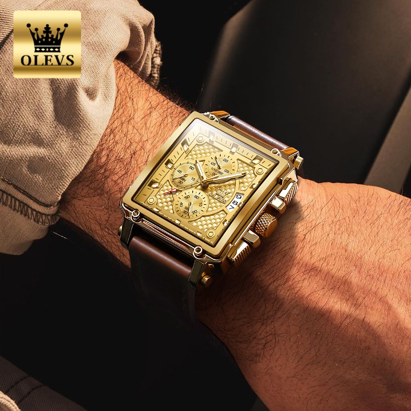 OLEVS Marka Erkek Saatleri Su  - Luxury Watch Maker incelemesi ve fiyatı